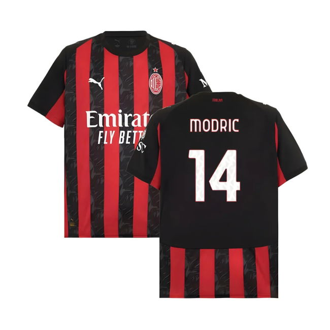 Durable 2025-2026 Ac Milan Home With Modern Design - Rising Star