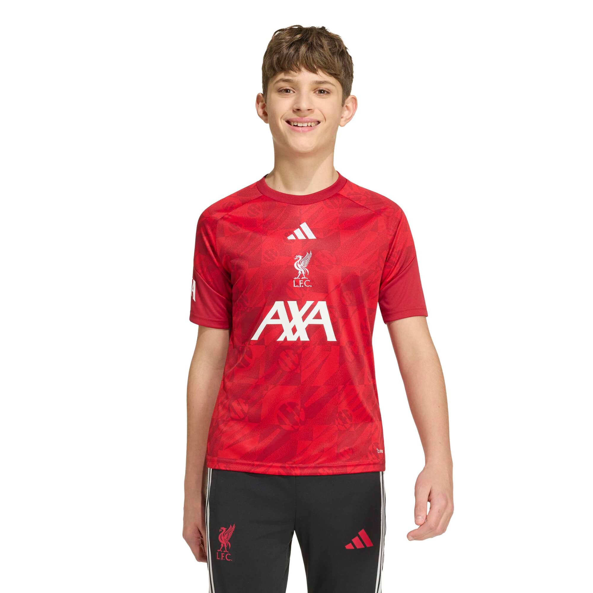 [SJH] Liverpool Youth 2026 Home Pre-Match Jersey Top - Red