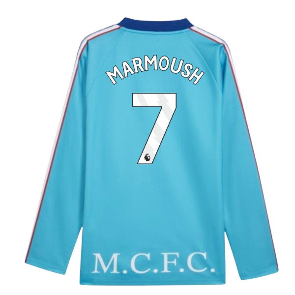 [DDJ] 2026-2027 Man City KING Jersey LS (Blue) (Marmoush 7)