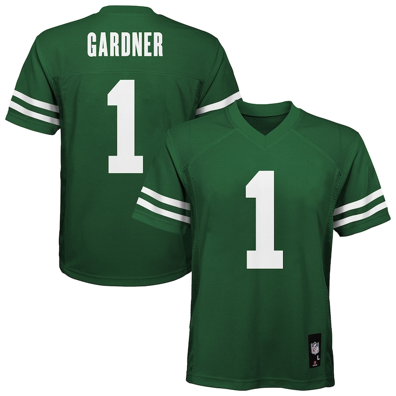 None Ahmad Sauce Gardner New York Jets Historic Franchise Game-Day ...