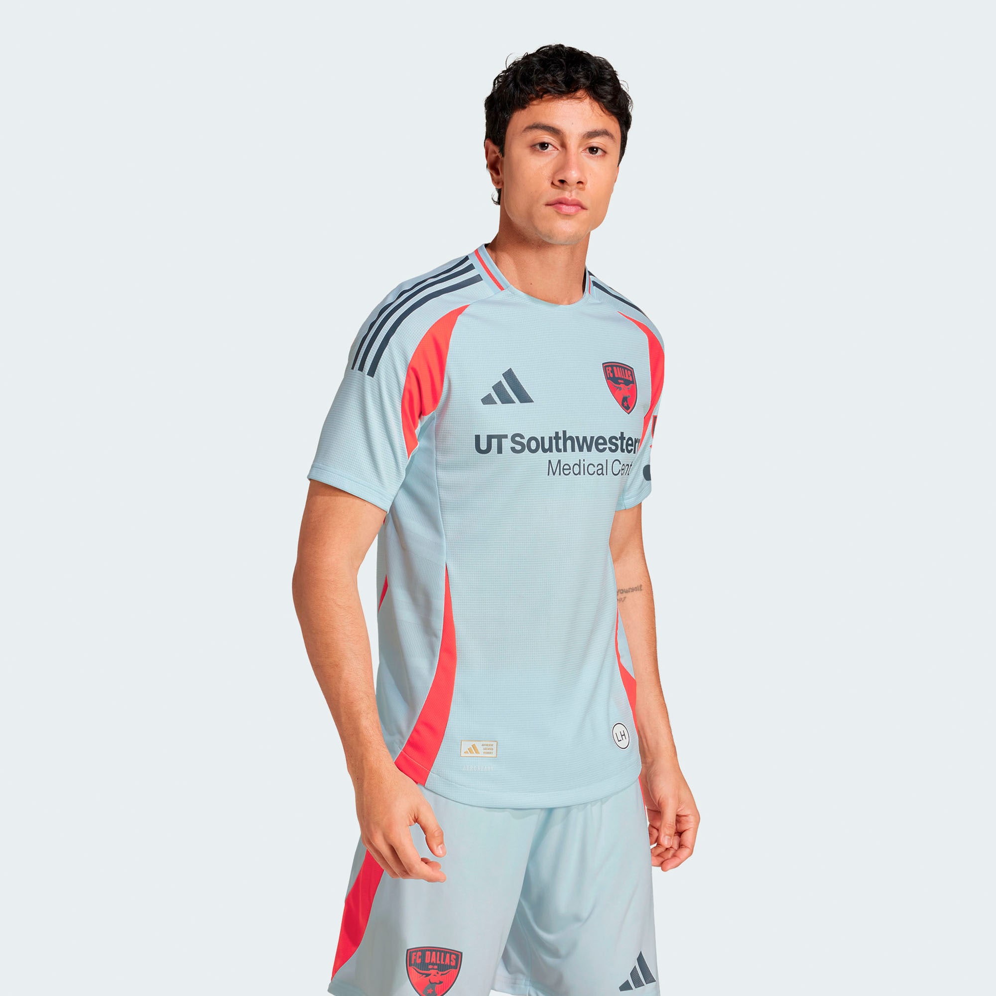 [JED] Youth FC Dallas 2025 The Inferno Kit Authentic Jersey - Light Blue