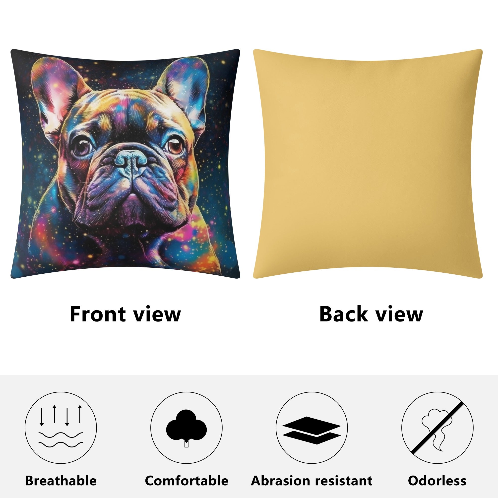 French Bulldog Ziggy Pillow Cover Essential Dog Supply