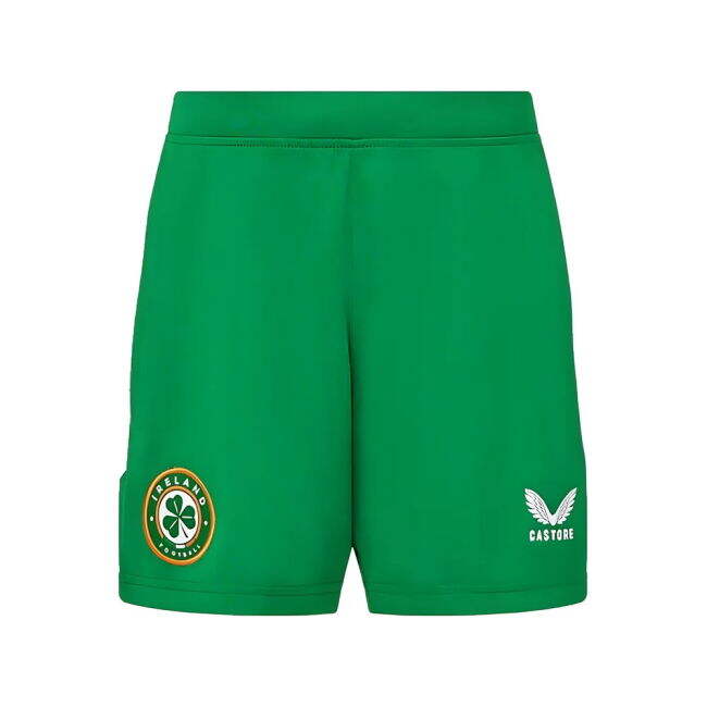 Light And Easy To Use 2024-2025 Republic of Ireland Away Shorts (Green) Discount Campaign