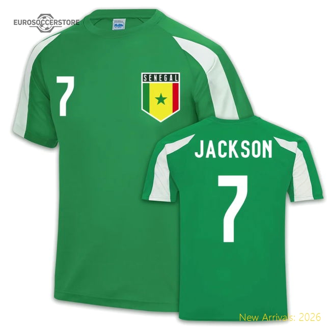 Teranga Lions Sports Training Jersey (nicolas Jackson 7)