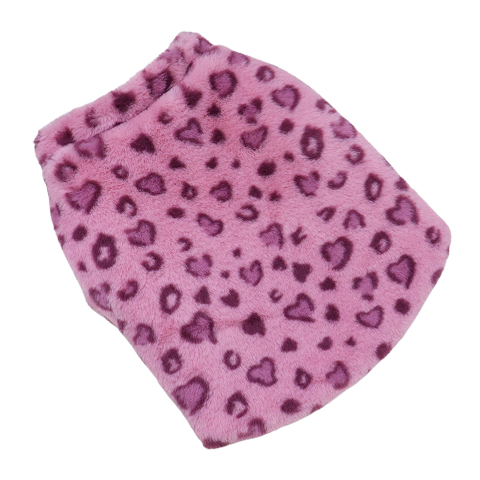 Soft Fleece Leopard Jumpsuit For French Bulldogs | Vet-recommended