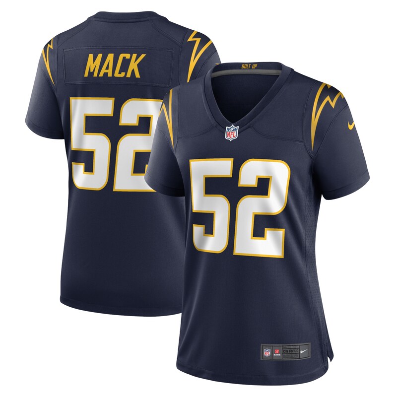 None Khalil Mack LA Chargers Powerful Durable Jersey Game Day Wear