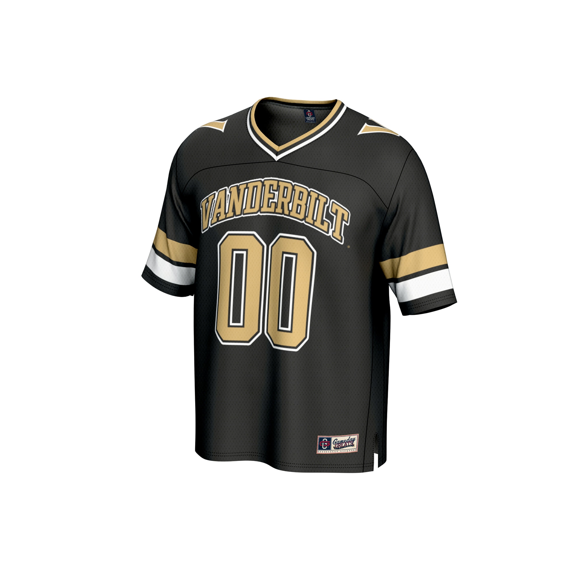 [NJP] Vanderbilt Commodores GameDay Greats Unisex NIL Pick-A-Player Football Fashion Jersey - Black