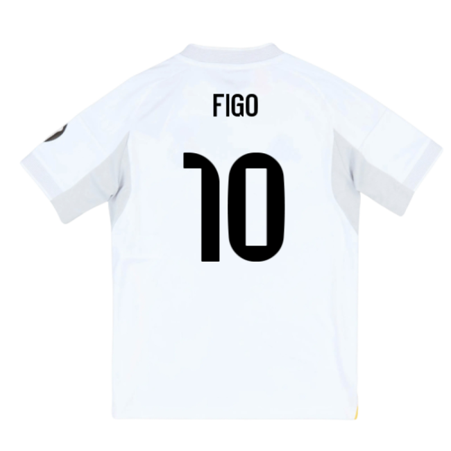 Figo 10 Authentic Replica Real Madrid Home Supporter Kit for Adults