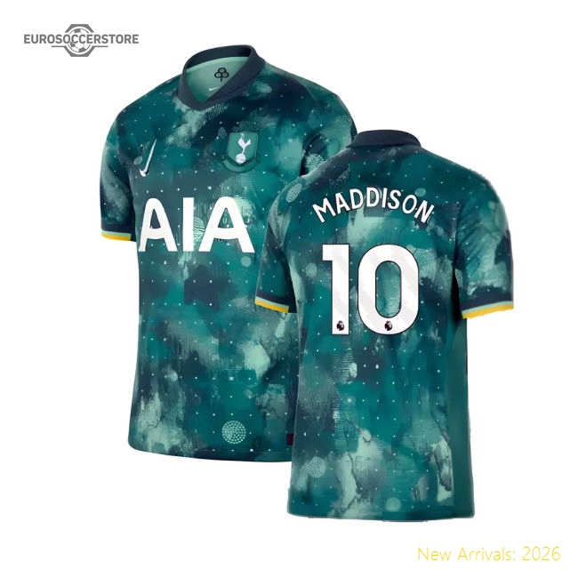 Elite Premier League Tottenham Maddison Third Jersey Adidas Climacool