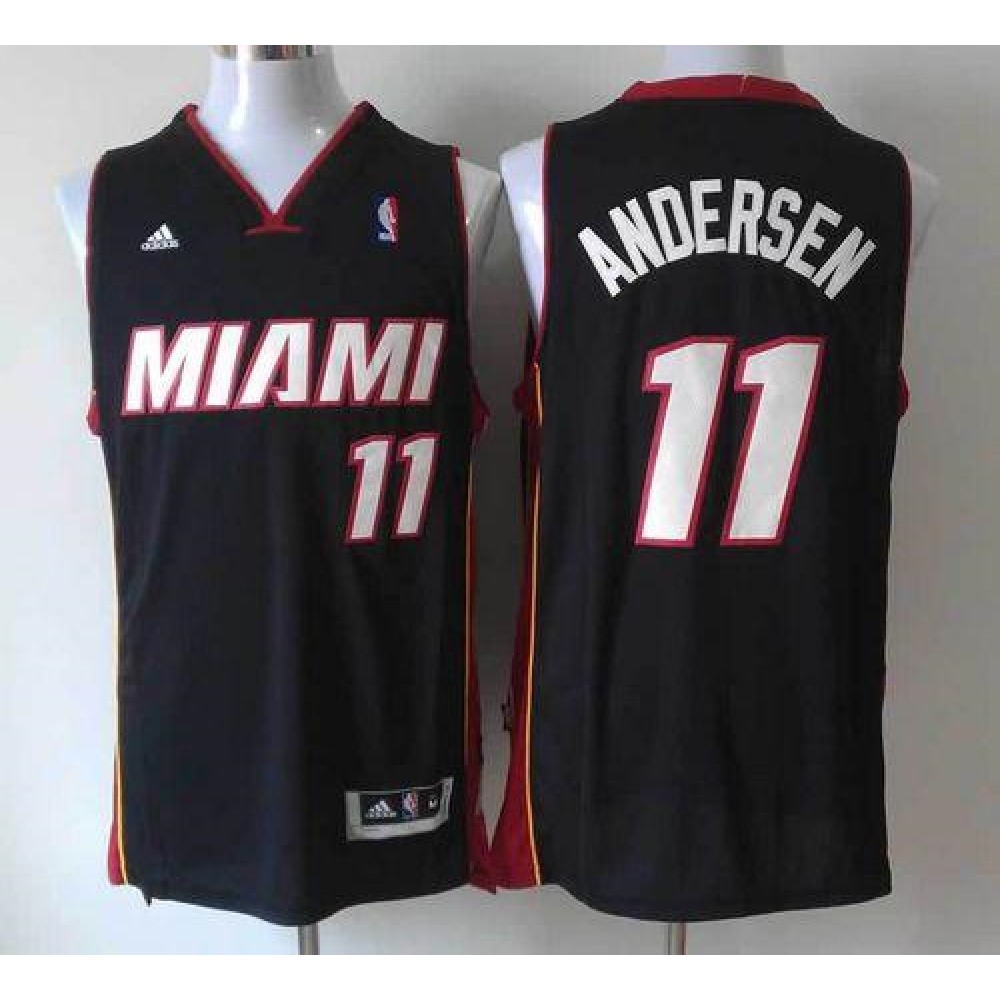 Professional Grade Men's Miami Heat #11 Chris Black Basketball Jersey