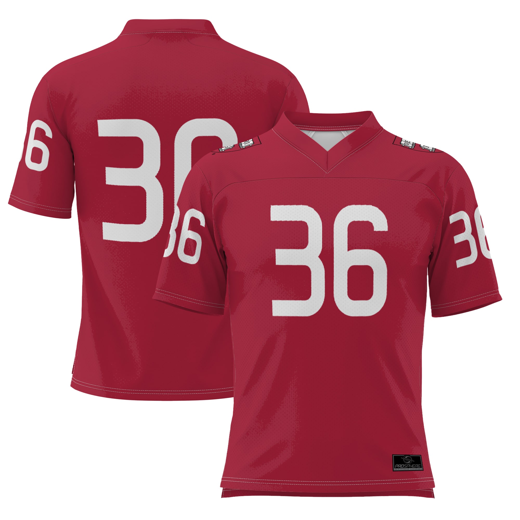 #36 Harvard Crimson GameDay Greats Football Jersey - Crimson