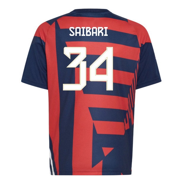 [JED] 2026-2027 Bayern Munich Pre-Match Shirt (Night Indigo) - Kids (Saibari 34)