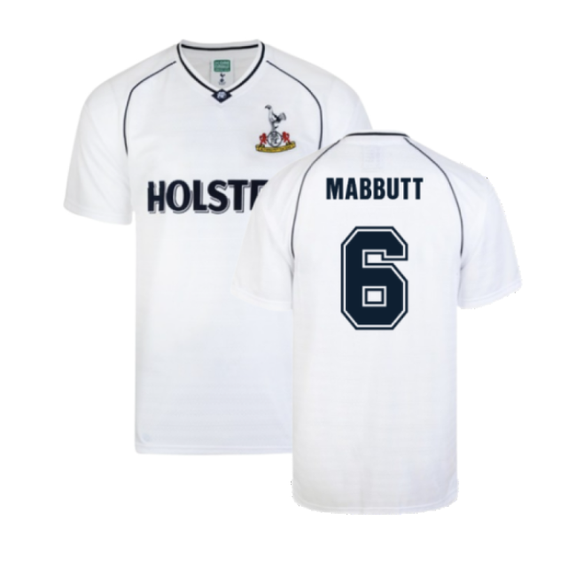 Excellent Spurs 1991 Fa Cup Semi Final Home Shirt (mabbutt 6)