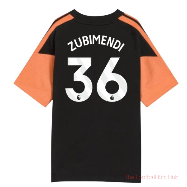 Zubimendi #36 Arsenal 2026-2027 Training T-Shirt Youth Football Kit