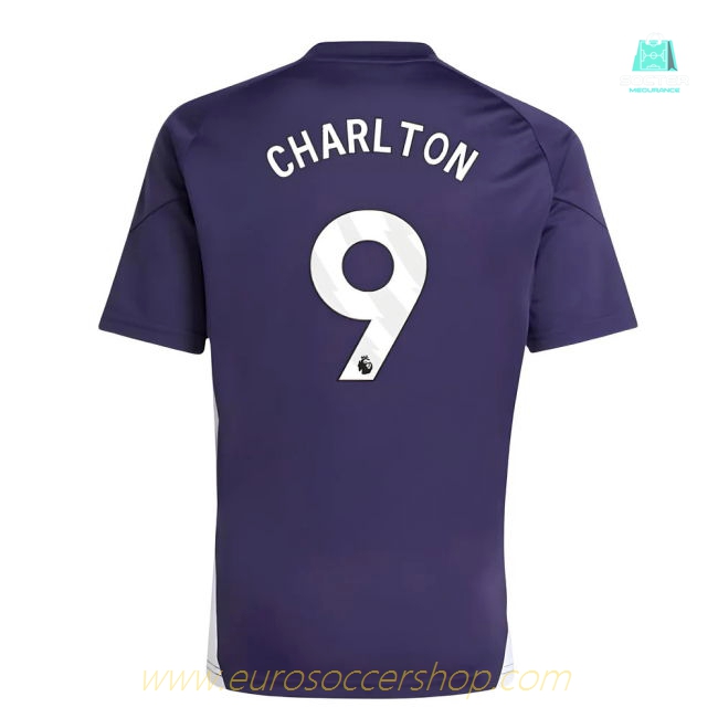 2025-2026 Man Utd Training Tee (Aurora Plum) (Charlton 9)