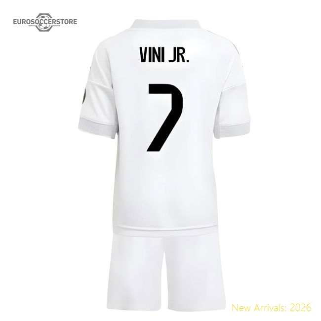 Safe Football Team Mini Jersey Vini Jr. 2025-2026 Kids-safe Technology