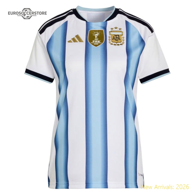 S Argentina Female 2026 Home Jersey Shirt Football Fan Game Day Apparel