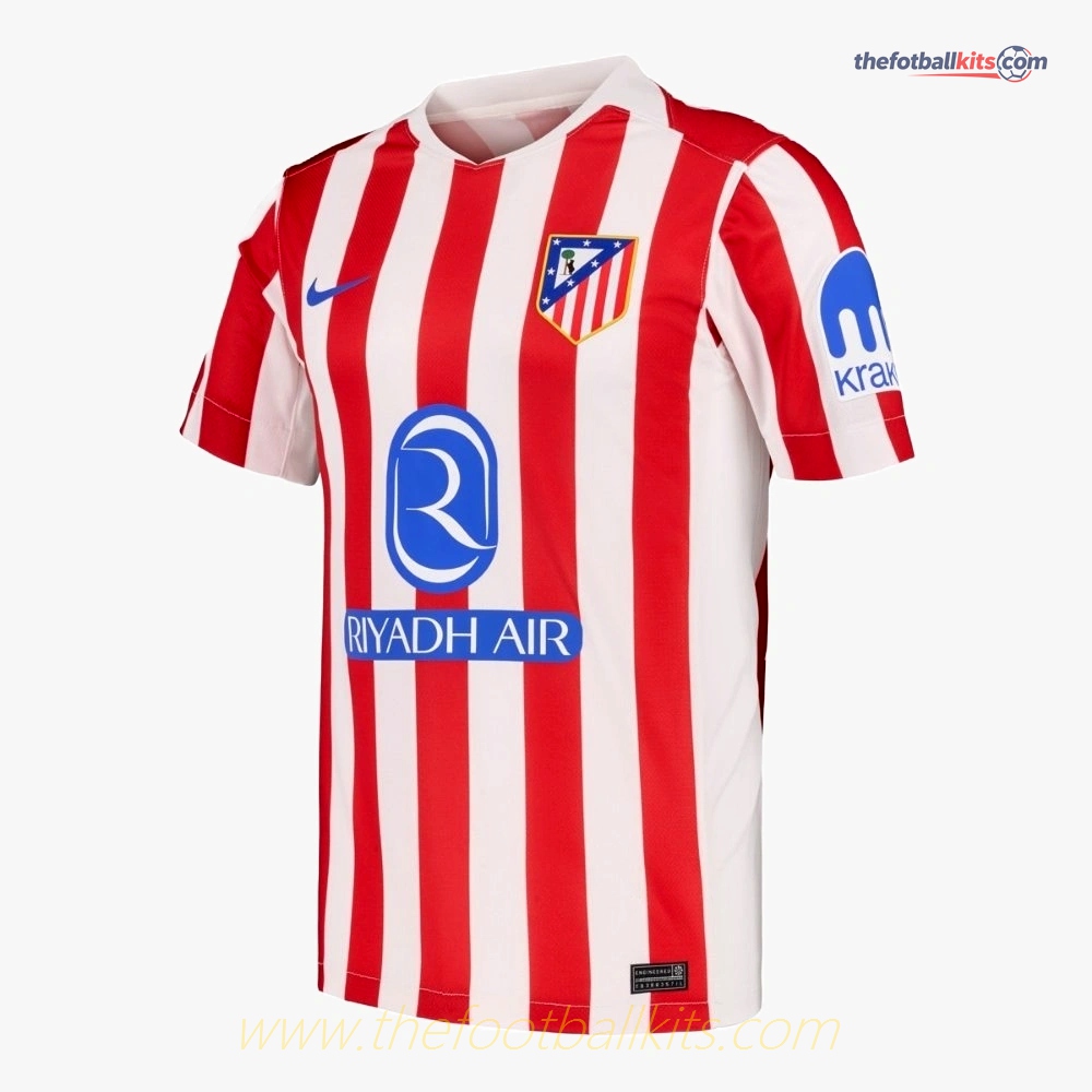 Authentic Atletico Madrid Home Soccer Kit 2025-2026 Collection