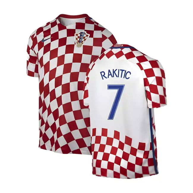 Authentic Croatia 2016-17 Home Euro Cup Soccer World Euro