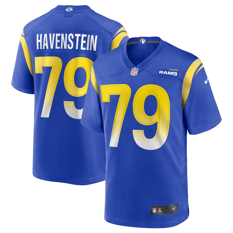 None Rob Havenstein Los Angeles Rams NFL Team Authentic Jersey