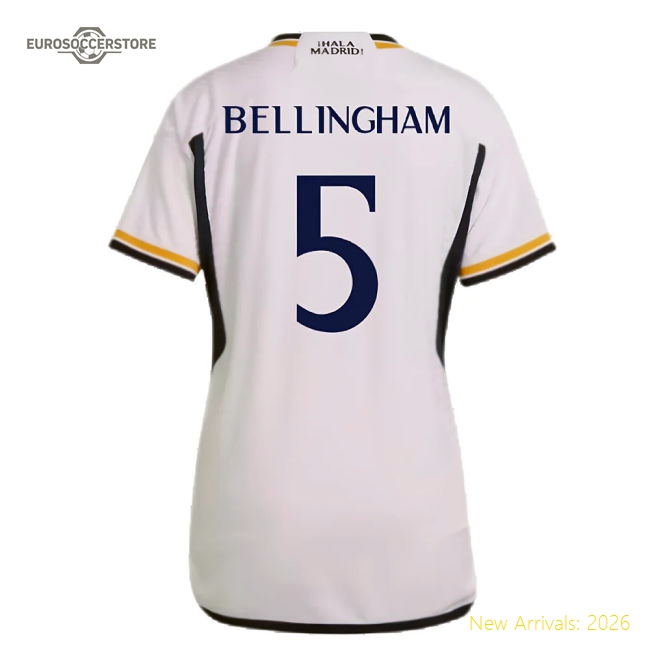 2023-2024 Football Team Ladies Luxury Bellingham Jersey Dri-fit