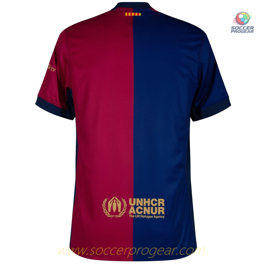 Barca 2024-2025 Season Home Children Jersey Set Soccer Jersey New Sponsor