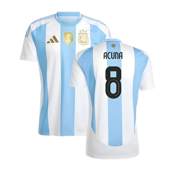 Performance 2024-2025 Argentina Home Shirt (Acuna 8) Quality