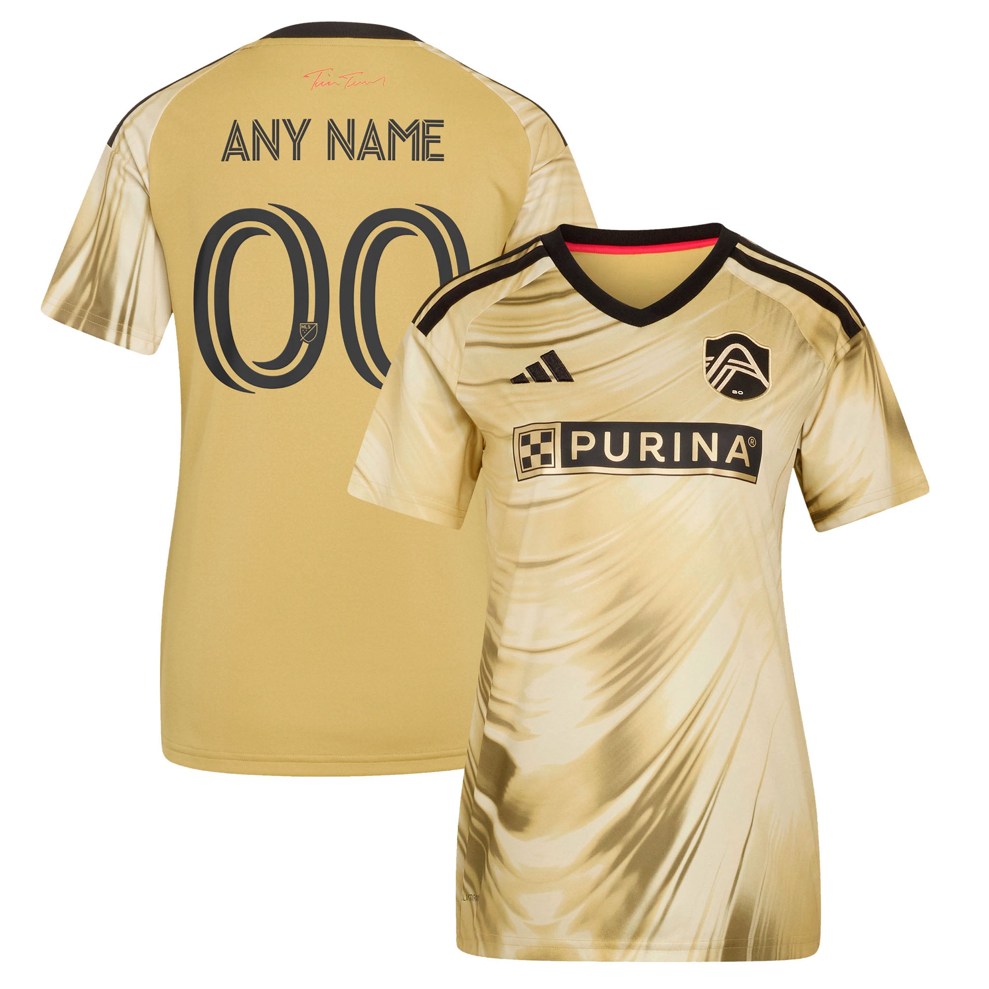 [JED] St. Louis CITY SC Women's 2026 The Tina Turner Kit Replica Custom Jersey - Yellow