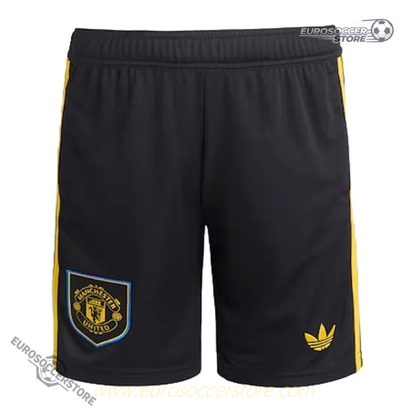 Manchester United's Third Short jersey for the 25-26 season.