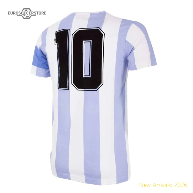 Excellent Argentina National Team Capitano T-shirt - Supporter Edition