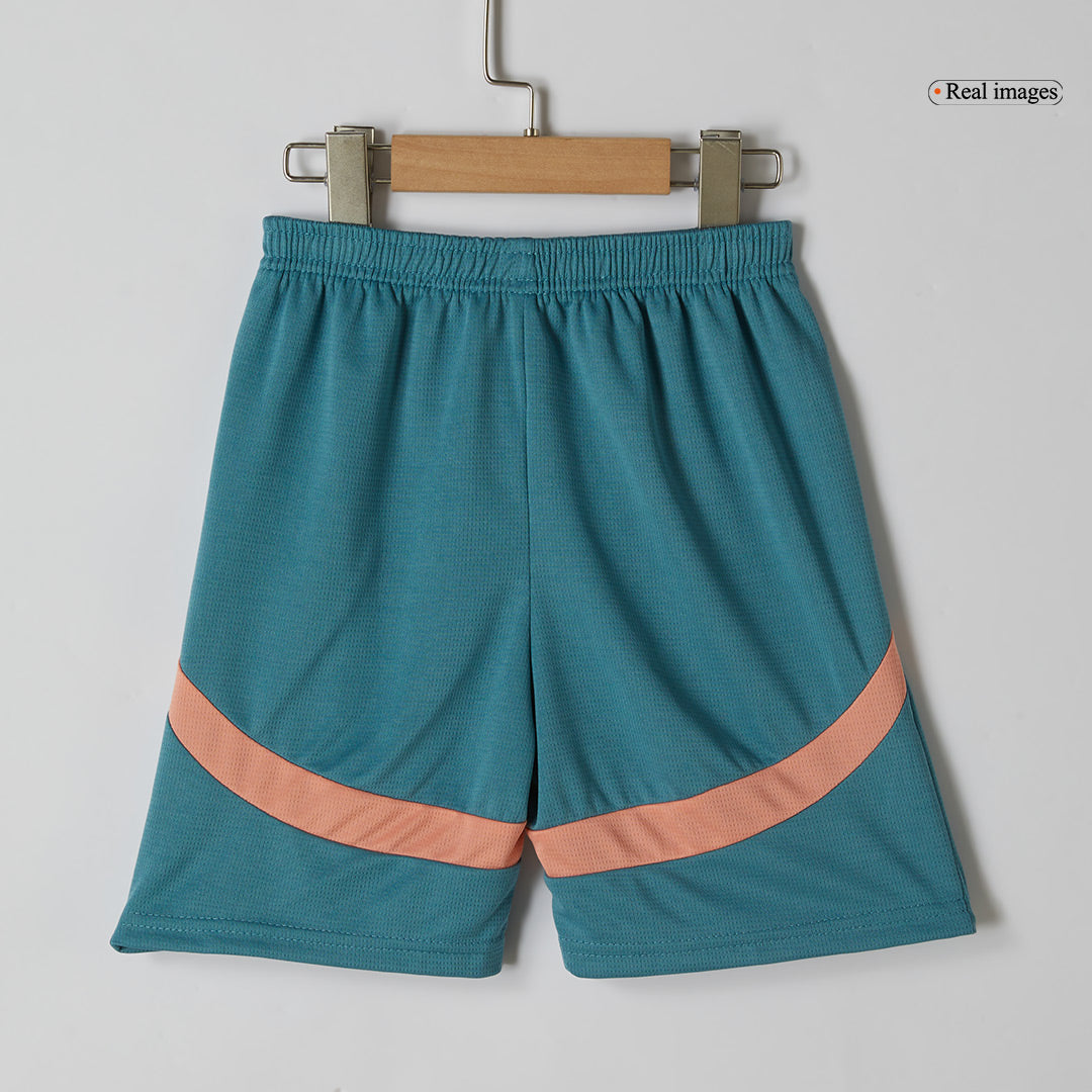 Kid's Manchester City Fourth Away Soccer Jersey Kit(Jersey+Shorts) 202