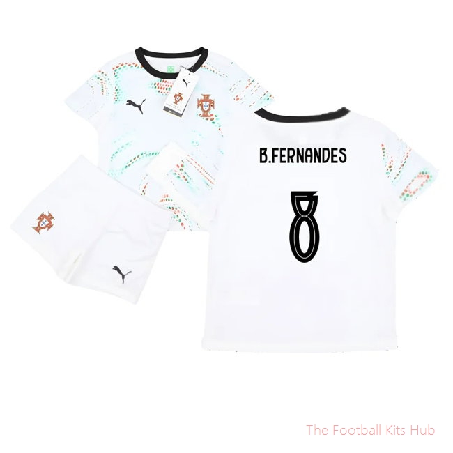 [EFS] 2025/26 Portugal Away Mini Kit (B.Fernandes 8)