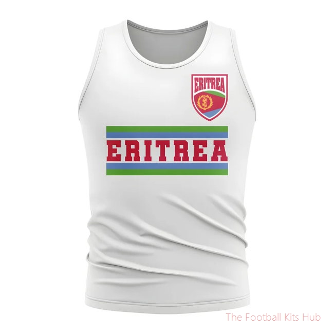 Eritrea Core Football Country Sleeveless Tee (White)