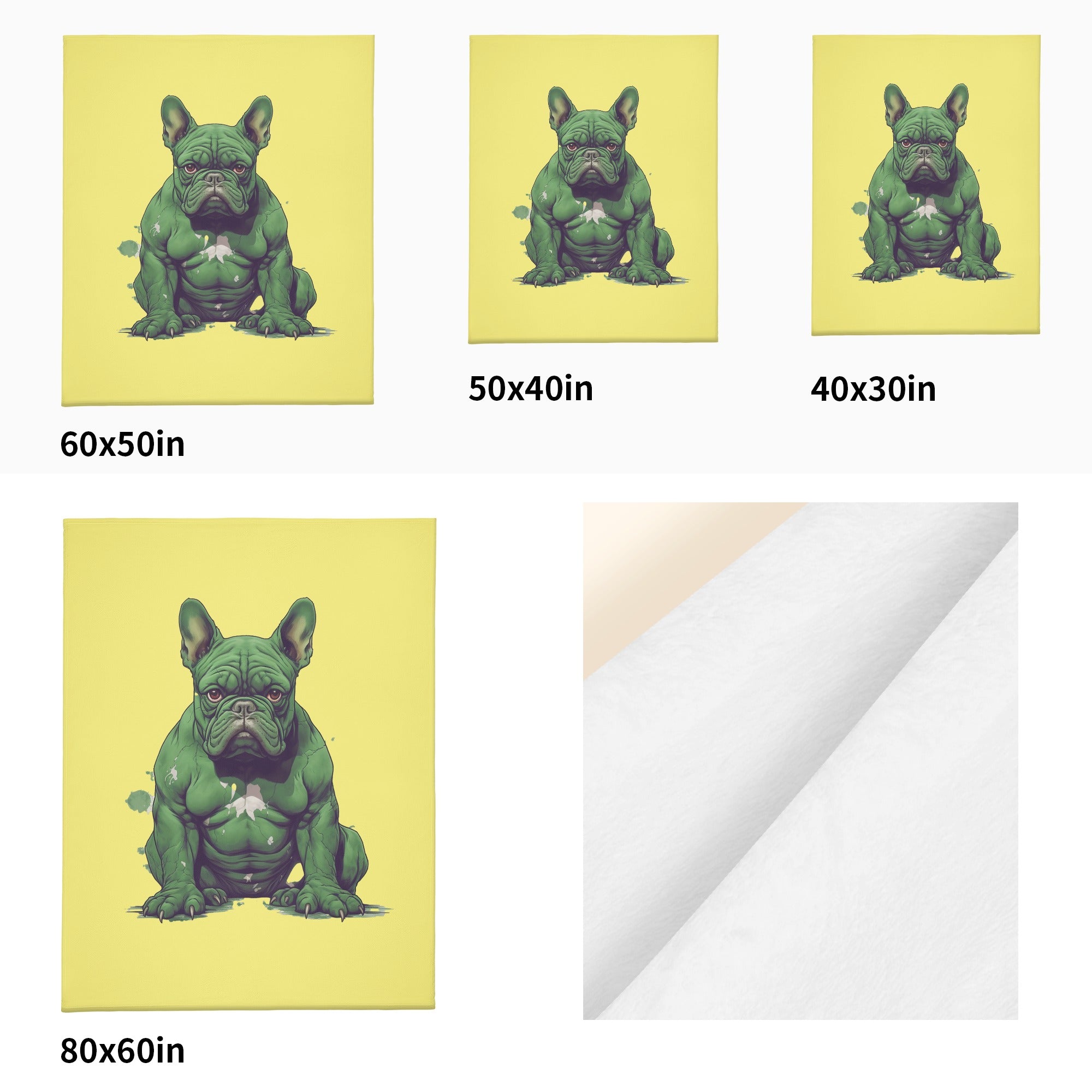 French Bulldog Teddy Blanket Cute Frenchie Essential