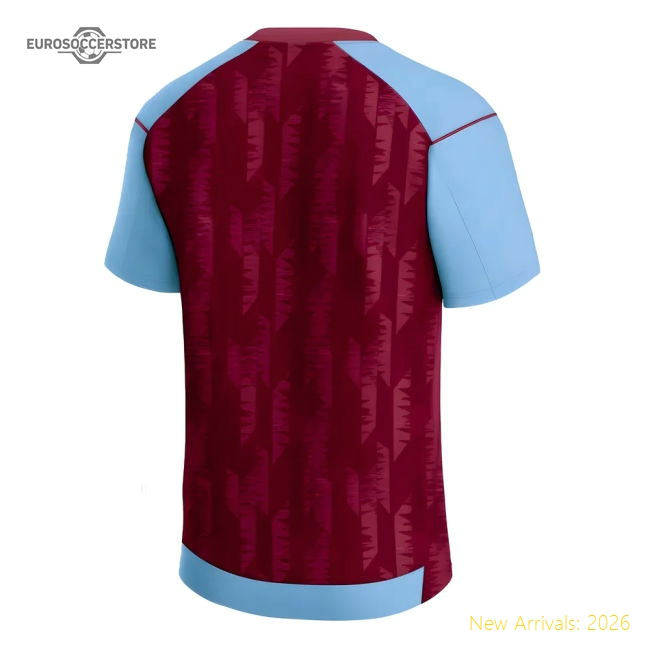Aston Villa Home Kit 2023-2024 Fan Collection Jersey