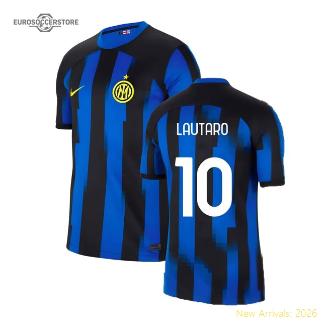 2023-2024 Inter Milan Home Shirt (lautaro 10) - Supporter Edition