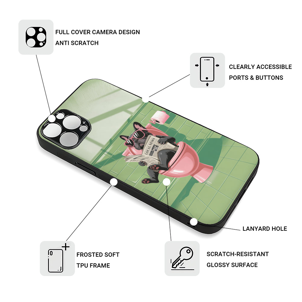 Casual Gracie - Comfy Luminous Phone Case Indoor Comfort