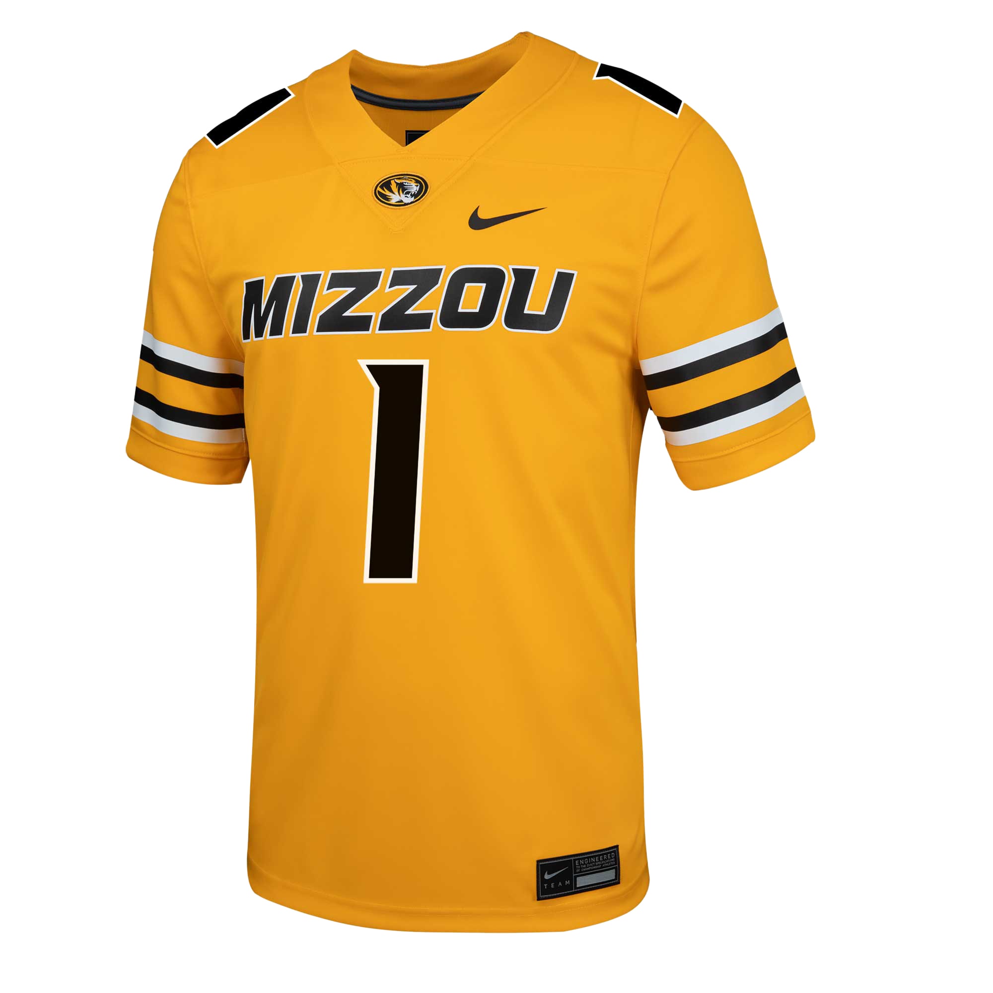 [DDG] Missouri Tigers Alternate Game Jersey - Gold