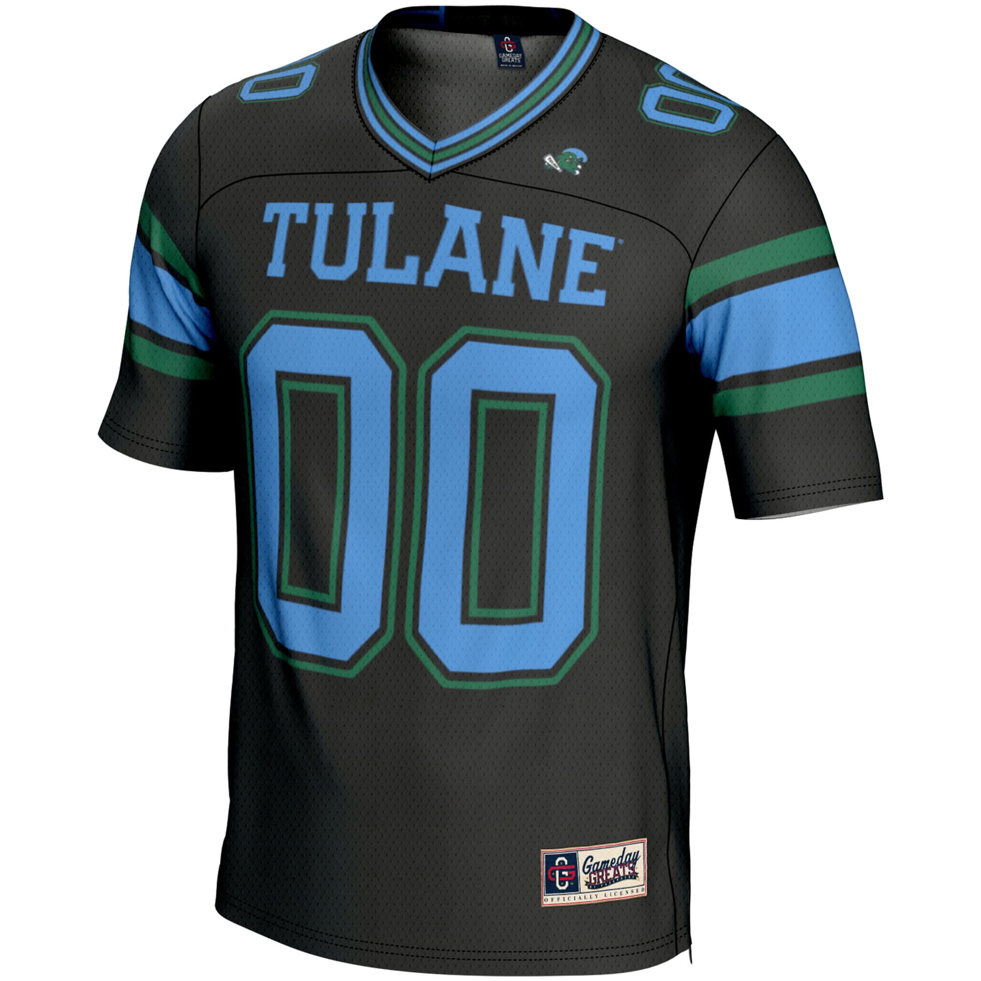 Tulane Green Wave GameDay Greats NIL Pick-A-Player 2026 Season Football Jersey - Black