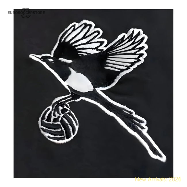Authentic Newcastle Shearer The Magpie 9 Retro Shirt (black)