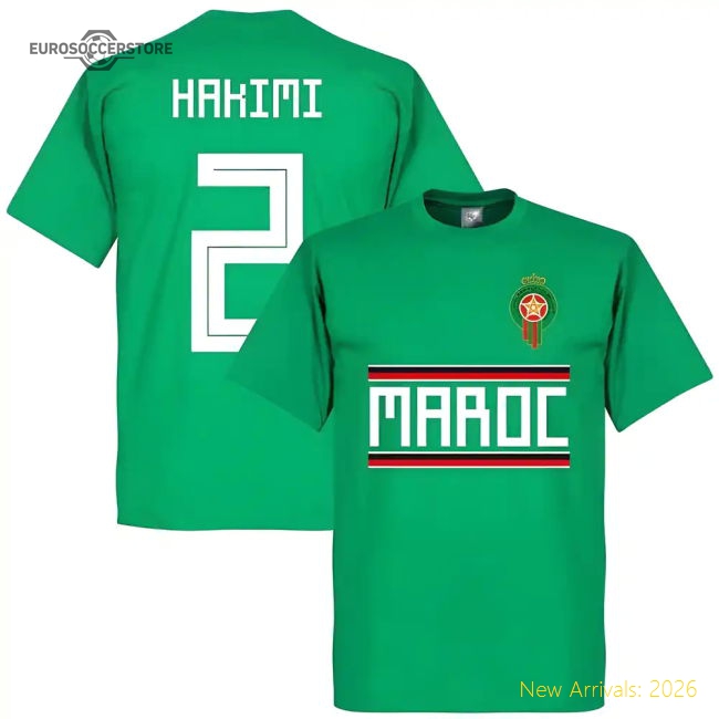 Morocco Hakimi 20242025 Regular Official Shirt Contemporary