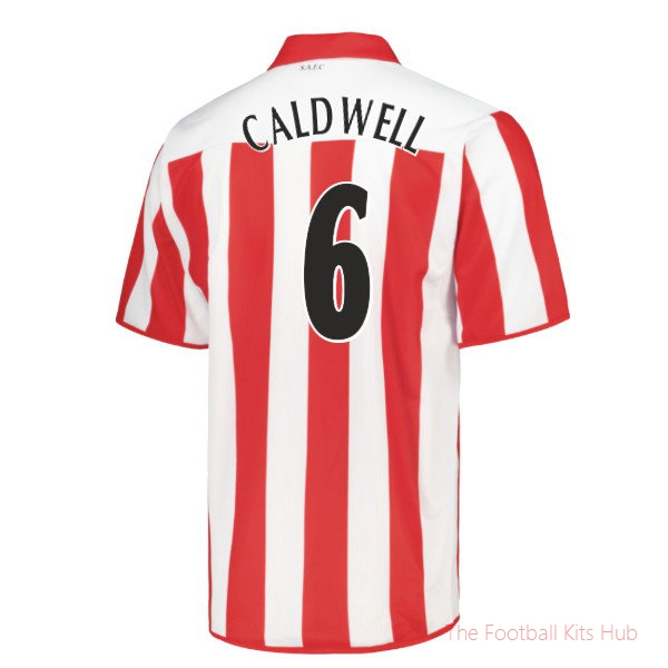 Supporters Elite Sunderland 2004-2005 Home Shirt (Caldwell 6)