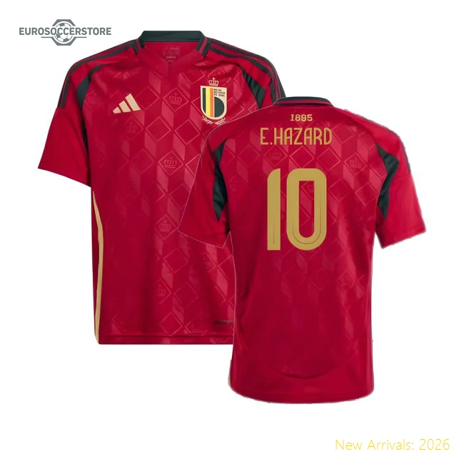 High-quality Football Kids Jersey E.hazard Kids-safe Technology