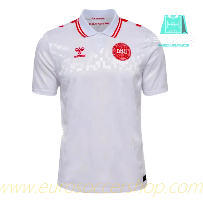 2024-2025 Season Denmark Away Football Shirt