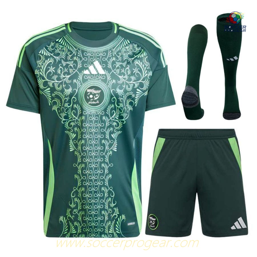 Algeria Away Football Shirt Kids Team Jersey 2024-2025 Edition