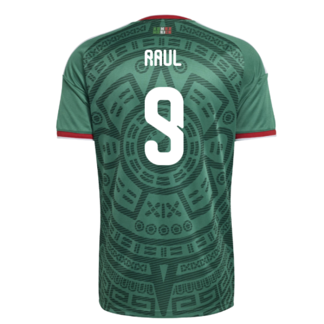 Premium Authentic 2026-2027 Mexico Home Shirt (Raul 9) Kit