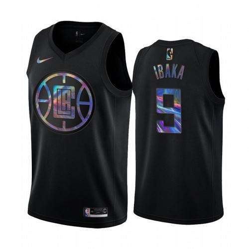 Nike 76ers Black Angeles Clippers #9 Jersey - Budget-Friendly