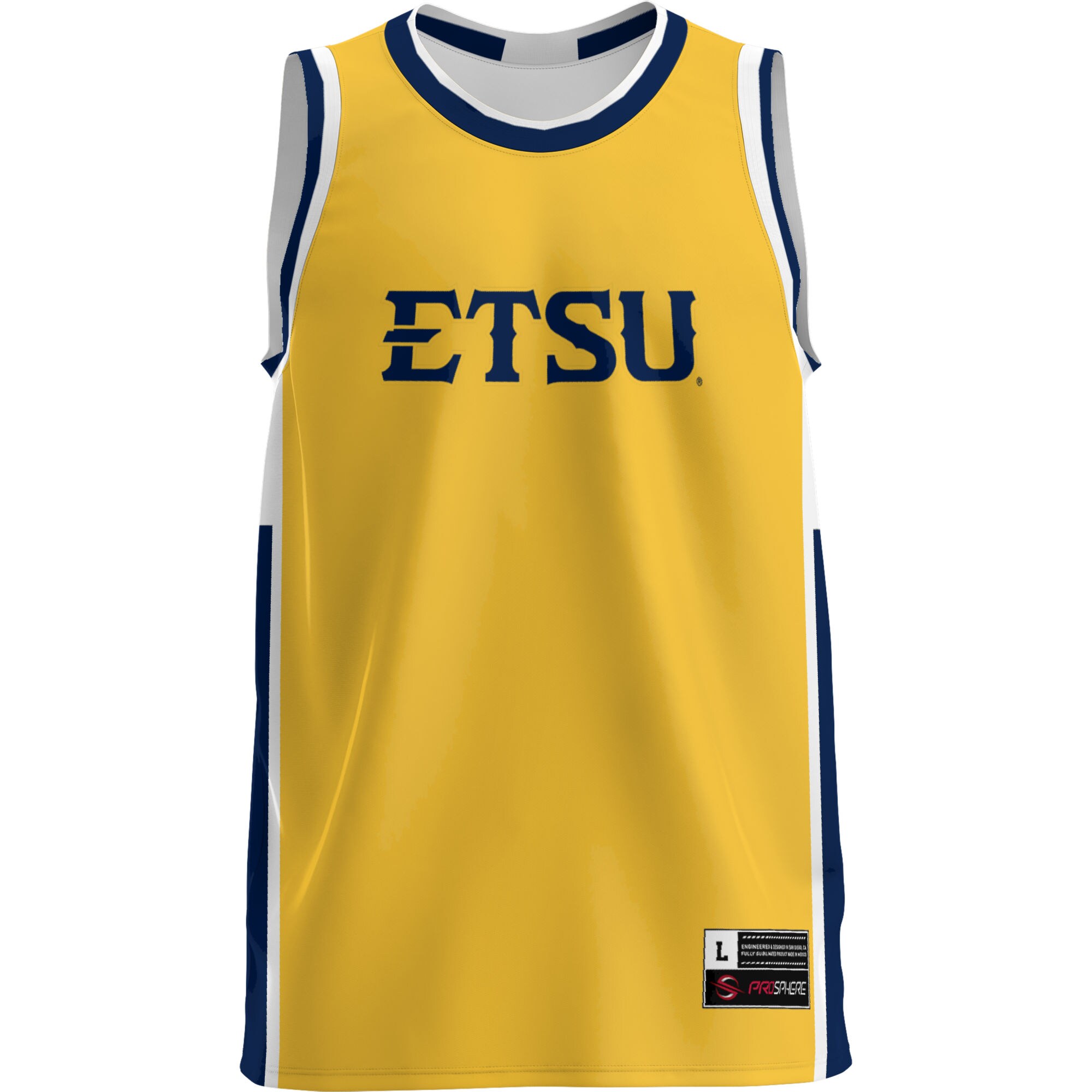 [DDG] ETSU Buccaneers GameDay Greats Lightweight Basketball Jersey - Navy