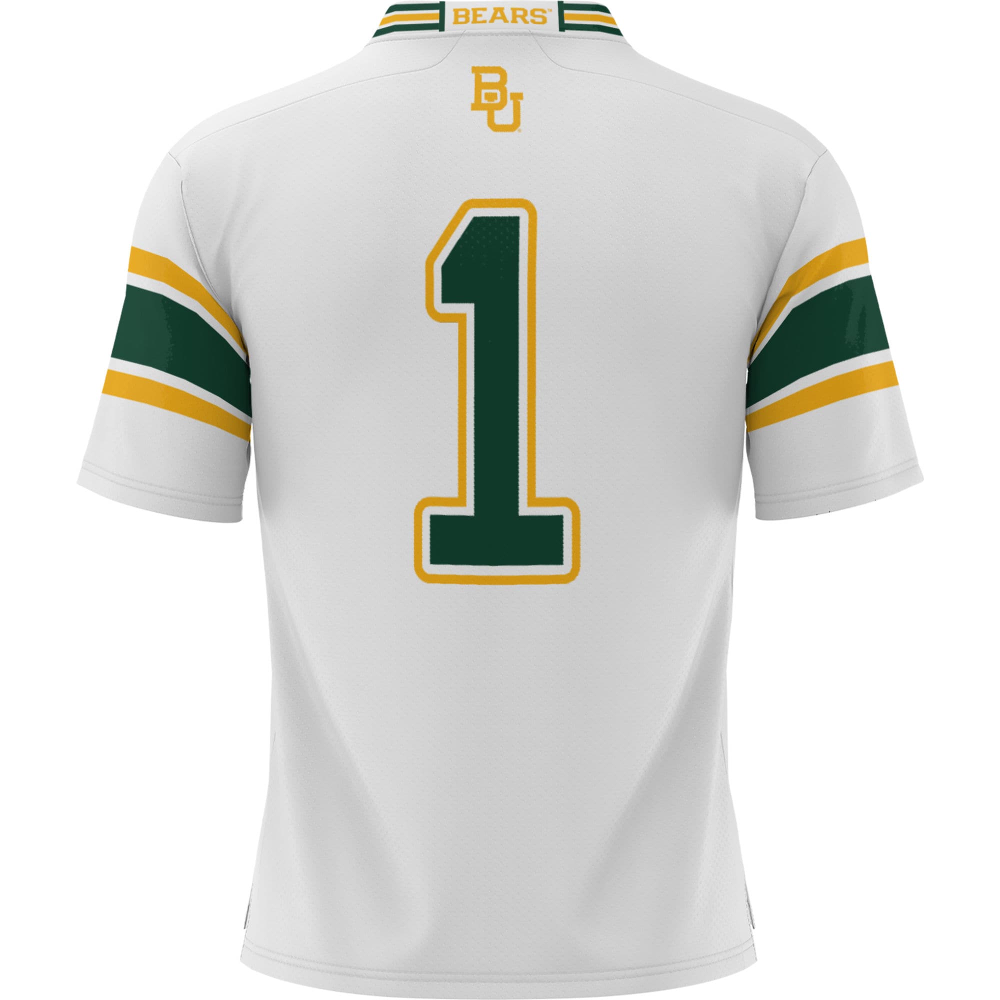 #1 Baylor Bears GameDay Greats Youth Football Jersey - White