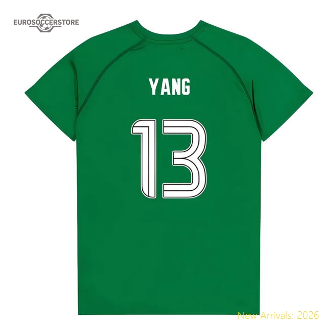 Celtic Poly T-shirt (Green/White) - Kids (Yang 13)